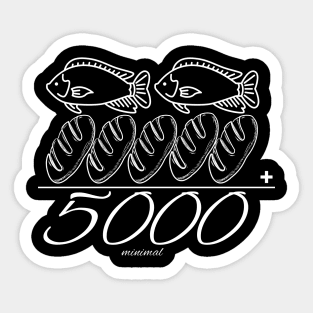 Two Fish and Five Loaves – Miracle Sticker